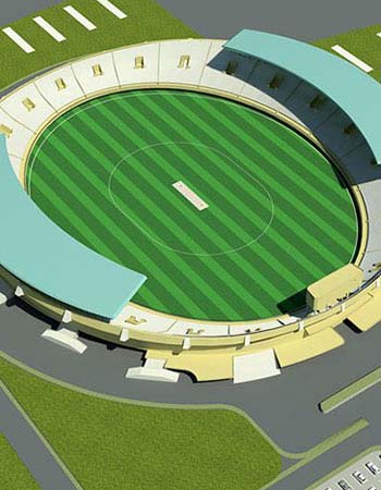 Planned Cricket Stadium
