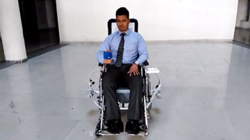 Gesture Controlled Wheelchair