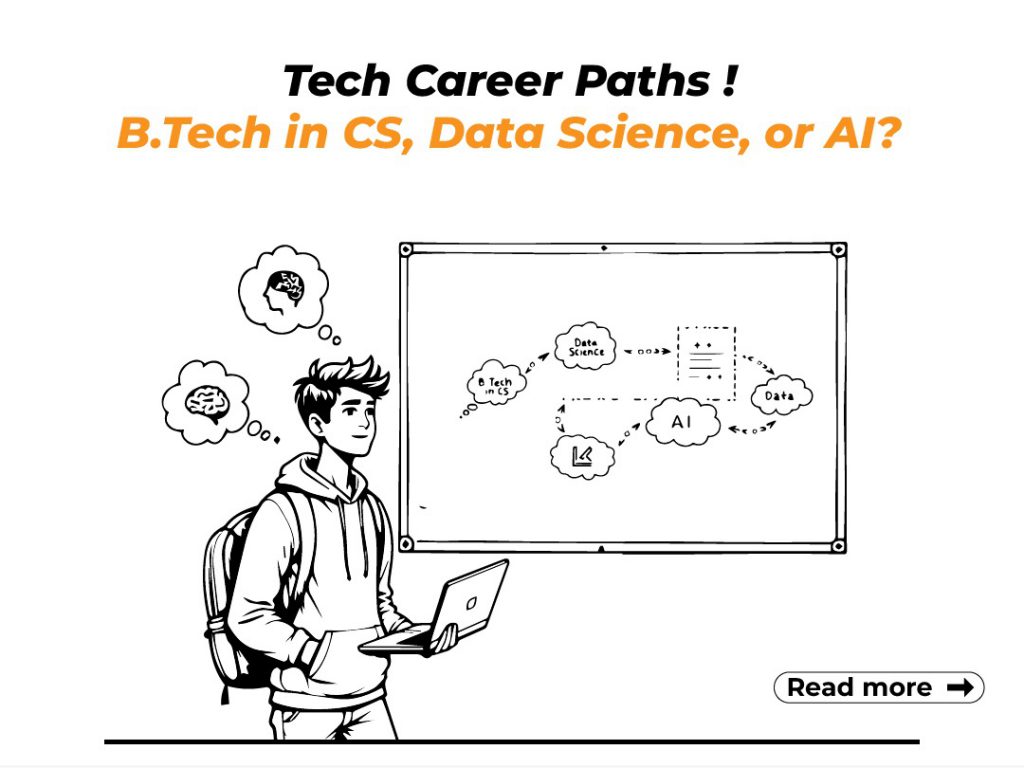 B.Tech in CS vs Data Science vs AI – Which Is Best for You?