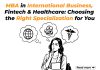 MBA in International Business, Fintech & Healthcare: Choosing the Right Specialization for You MBA in International Business