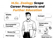 M.Sc. Zoology Scope: Career Prospects and Further Education MSc Zoology Scope