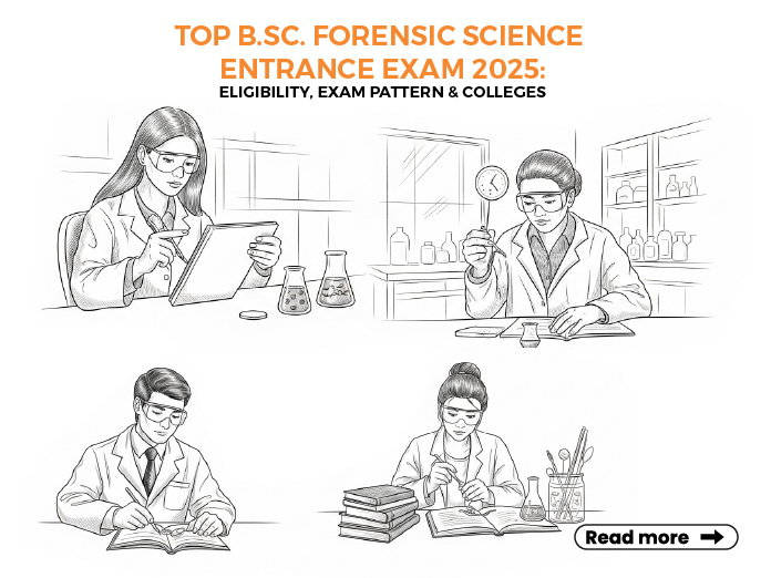 Top B.Sc. Forensic Science Entrance Exam 2025: Eligibility, Exam Pattern & Colleges Top B.Sc. Forensic Science Entrance Exam 2025