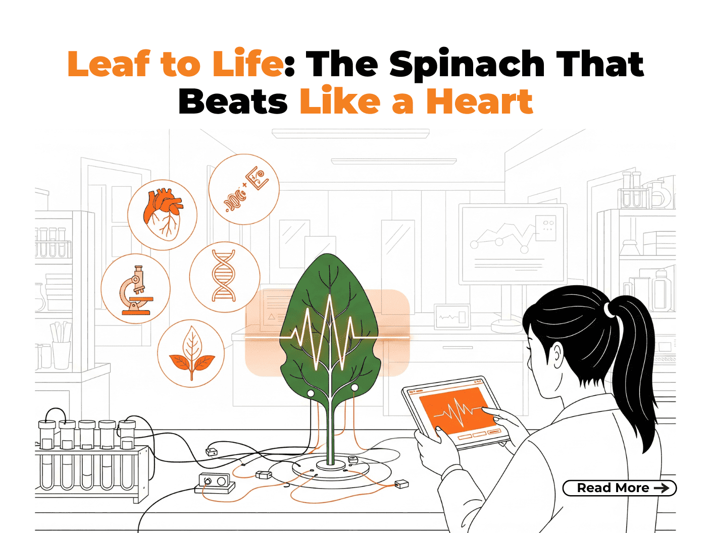 Leaf to Life: The Spinach That Beats Like a Heart leaf to life The Need to Change the Socialization Process