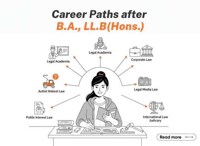 Career Paths after B.A., LL.B. Hons. Career Paths after B.A., LL.B. Hons.