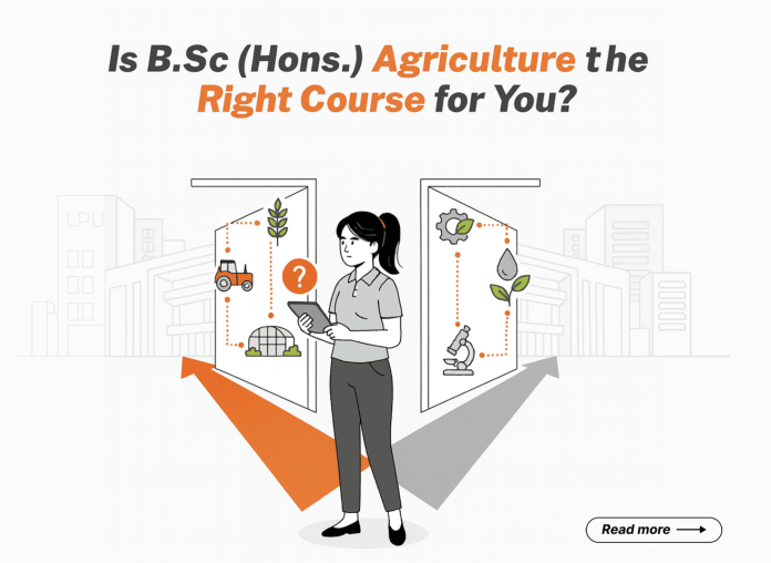 Is B.Sc ( Hons.) Agriculture the Right Course for You?
