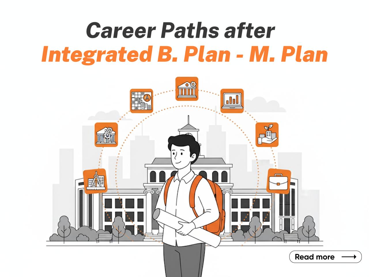 Career Paths after Integrated B. Plan – M. Plan Career Paths after Integrated B. Plan – M. Plan