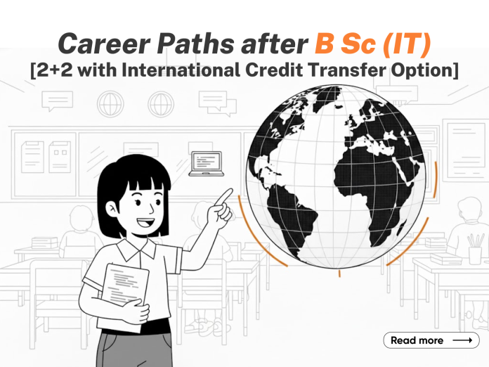 Career Paths after B Sc. Information Technology [2+2 with International Credit Transfer Option]