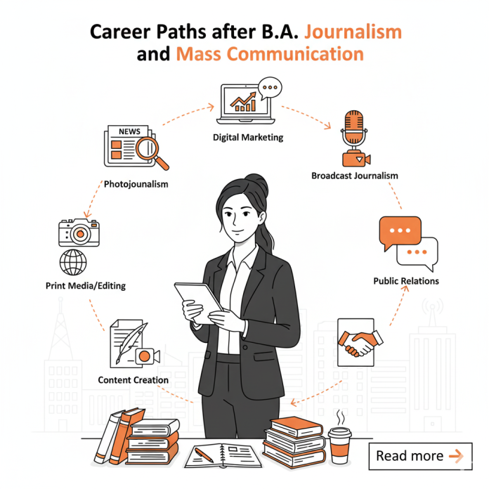 Career Paths after B.A. Journalism and Mass Communication Career Paths after B.A. Journalism and Mass Communication
