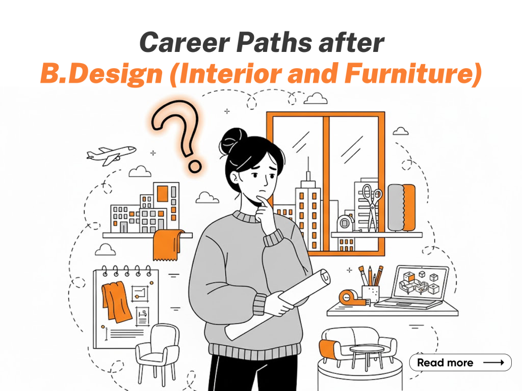 Career Paths after B.Design Interior and Furniture