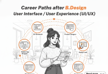 Career Paths after B.Design User interface/ User Experience (UI/UX) Career Paths after B.Design User interface User Experience (UIUX)