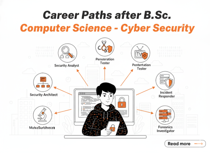 Career Paths after B.Sc. Computer Science - Cyber Security