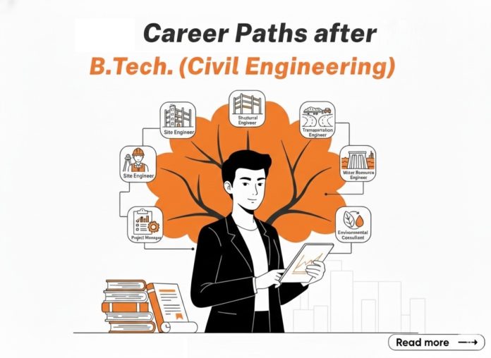 Career Paths after B.Tech. (Civil Engineering)