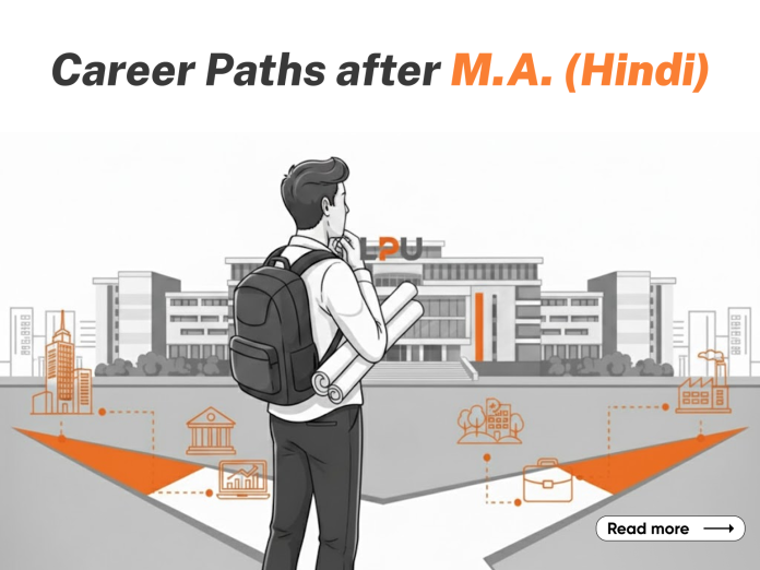 Career Paths after M.A. Hindi