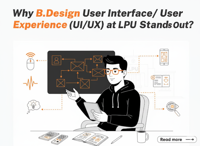 Why B.Design User interface User Experience (UIUX) at LPU Stands Out