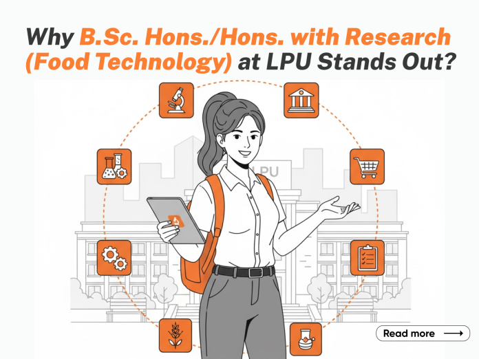Why B.Sc. (Hons.)(Hons. with Research) Food Technology at LPU Stands Out Why B.Sc. (Hons.)(Hons. with Research) Food Technology at LPU Stands Out