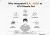 Why Integrated B.A. – B.Ed. at LPU Stands Out? Why Integrated B.A. - B.Ed. at LPU Stands Out