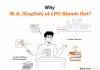 Why M.A. (English) at LPU Stands Out? Why M.A. (English) at LPU Stands Out