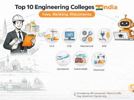 Top 10 Engineering Colleges in India , Fee , Ranking , Placements Top 10 Engineering Colleges in India