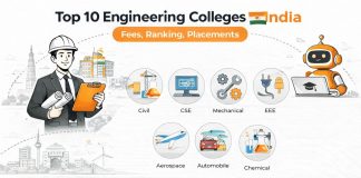 Top 10 Engineering Colleges in India , Fee , Ranking , Placements Top 10 Engineering Colleges in India