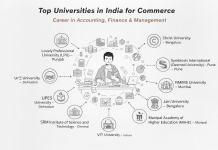 Top Universities in India for Commerce for Career in Accounting, Finance & Management Top Universities in India for Commerce