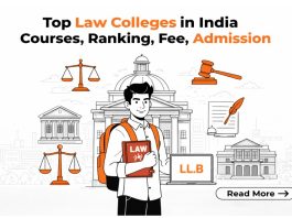 Top Law Colleges in India , Courses, Ranking, Fee, Admission top law colleges in india