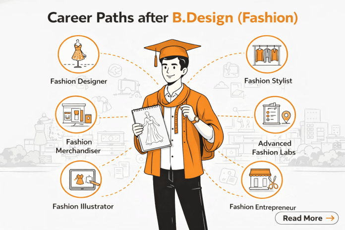 Career Paths after B.Design (Fashion)