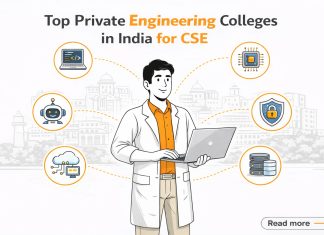 Top Private Engineering Colleges in India for CSE Top Private Engineering Colleges in India for CSE