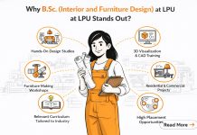 Why B.Sc. (Interior and Furniture Design) at LPU Stands Out? Why BSc Interior and Furniture Design at LPU Stands Out