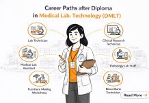 Career Paths after Diploma in Medical Lab. Technology (DMLT)
