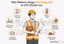 Why Diploma (Engg.) Civil Engg. (CE) at LPU Stands Out? Civil Engg Diploma at LPU Stands Out