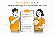 BCA Subjects List 2026: How Many Subjects Are There in BCA Course? BCA Subjects List 2026