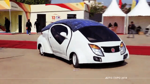 Students Build Solar Powered Car