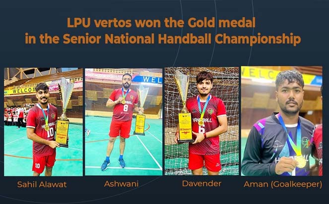 Painting the town red with joy as our vertos clinch gold in Senior National Handball Championship  