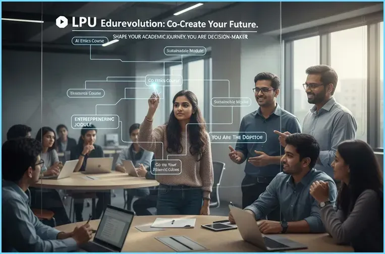 LPU students co-creating their education