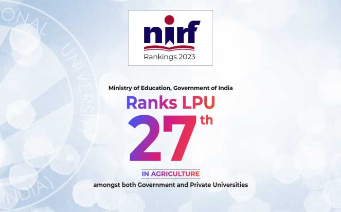 NIRF Managment Ranking 2022  LPU