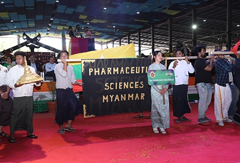 Pride and Tradition: Myanmar Students at LPU