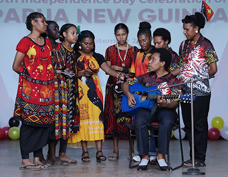 Papua New Guinea’s 50th Independence Day 