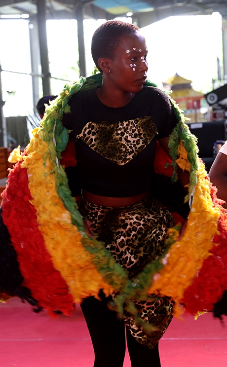 Zimbabwe student celebrating new year