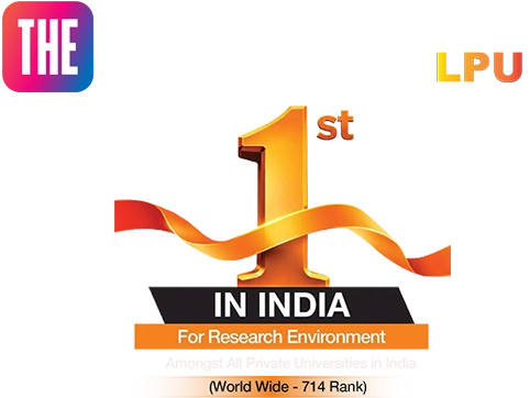 LPU ranked 1st in India for Research Environment amongst all private universities - THE World University Rankings 2027