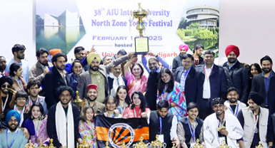 LPU wins Overall 37th National Youth Festival