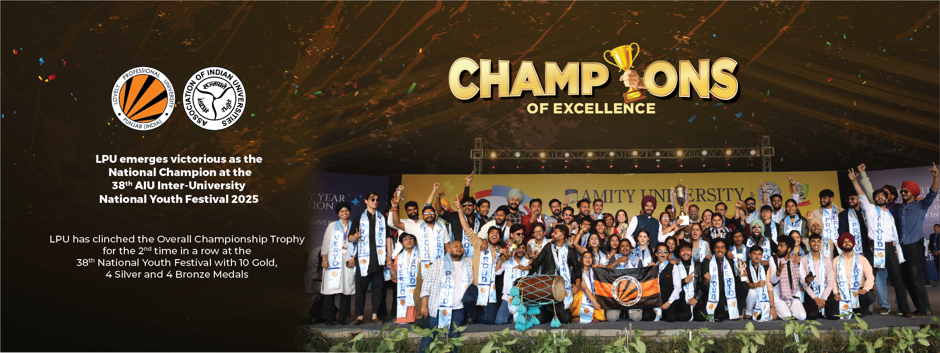 LPU wins 37th National Youth Festival