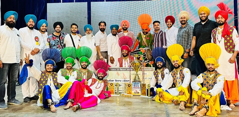 LPU bags the first position at 3rd Raj Padri Culture Bhangra Cup 2023