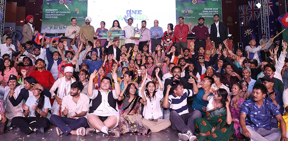 Our Students Shine Bright at One World 2025 – A Melting Pot of Cultures!