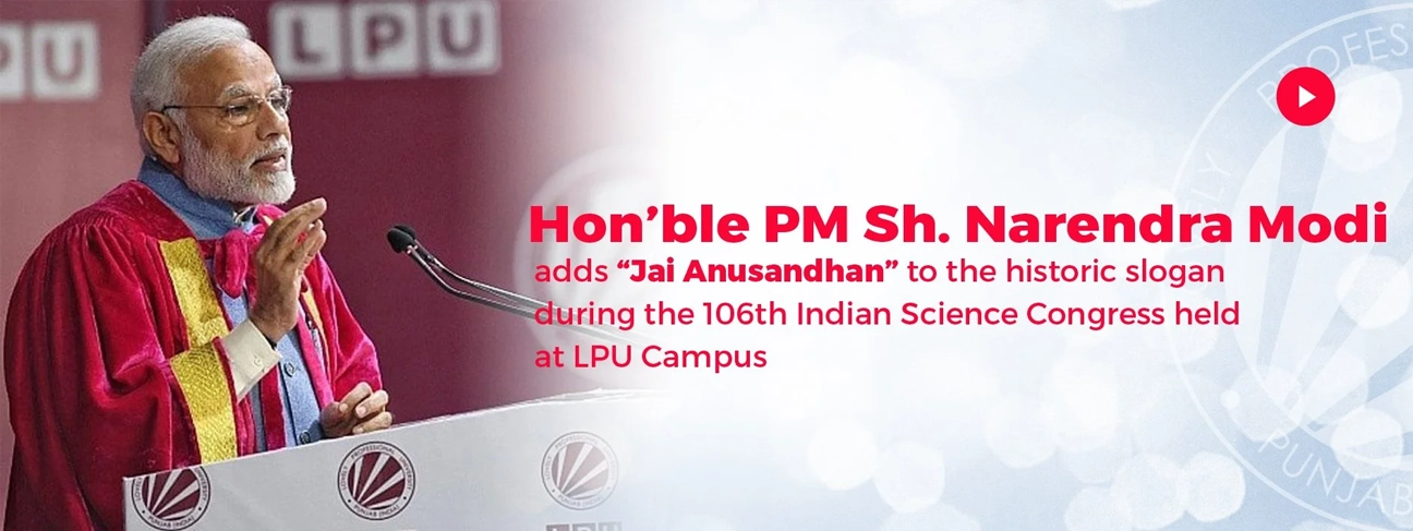 PM Modi at LPU