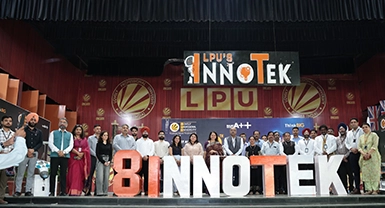 LPU Hosts 8th Edition of Innotek 2025-Annual Innovation and Graduating Project Expo: A Grand Showcase of Innovation and Student Excellence