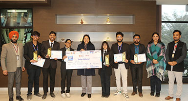 Team Steller Six Truimph the Trophy of Smart India Hackathon 2024