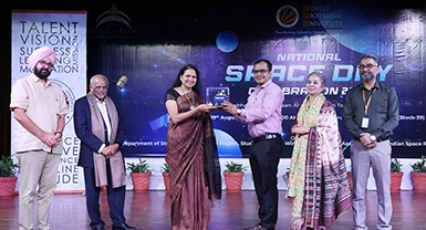 LPU celebrated National Space Day in collaboration with Space Application Centre,ISRO under the theme Aryabhatta to Gaganyaan