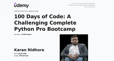 Our Special Techies :  Python Pro Bootcamp July 24