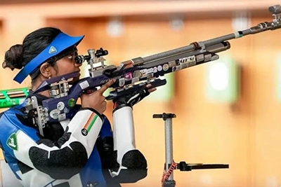 Elavenil Valarivan secured Silver in the Women’s 10m Air Rifle Individual Event at the Aichi-Nagoya Asian Games 2026