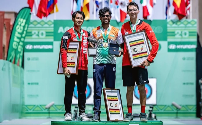 Dhiraj Bommadevara Makes History at World Cup Final